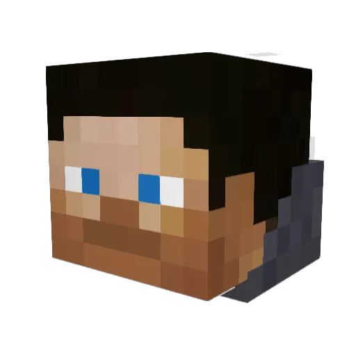 Lavie_753 Minecraft avatar head, 3D render