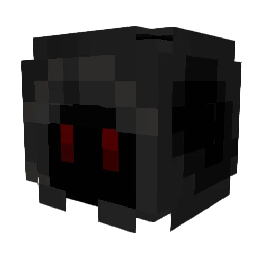 Lavoid Minecraft avatar head, 3D render