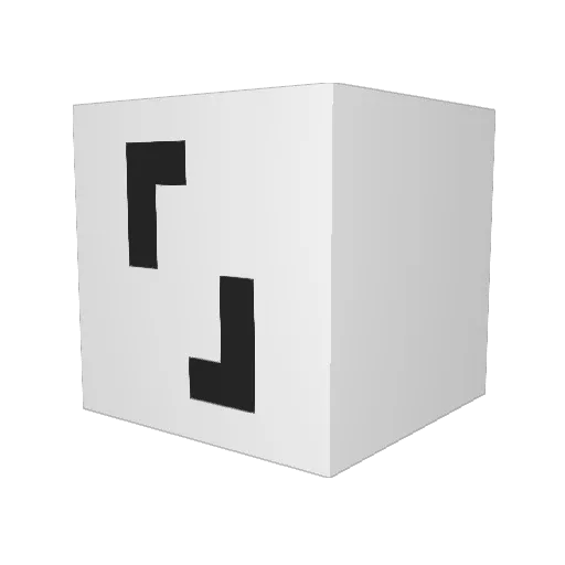 Lavoro Minecraft avatar head, 3D render