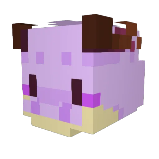 LavvyLizard Minecraft avatar head, 3D render