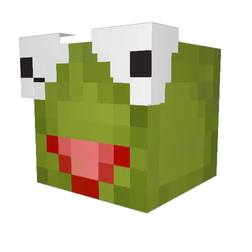 LawdJasus Minecraft avatar head, 3D render