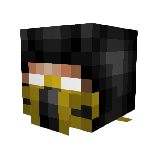 Lawdogg05 Minecraft avatar head, 3D render