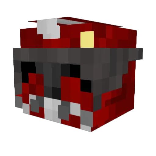 LawfulWaffle01 Minecraft avatar head, 3D render