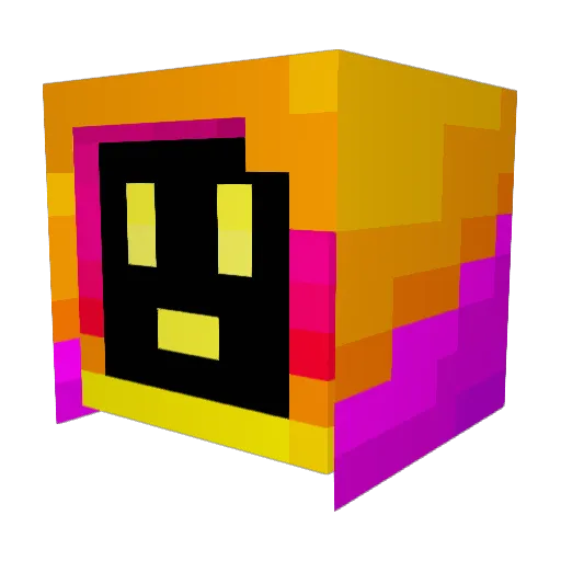 Lawlbaws Minecraft avatar head, 3D render
