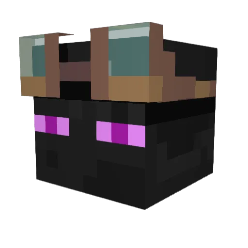 Lawramnt Minecraft avatar head, 3D render