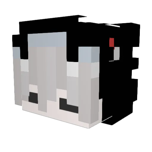 LawrenceNarvy Minecraft avatar head, 3D render