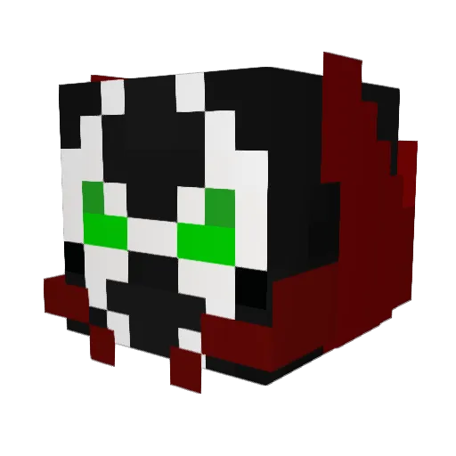 Lawrence_mau5 Minecraft avatar head, 3D render