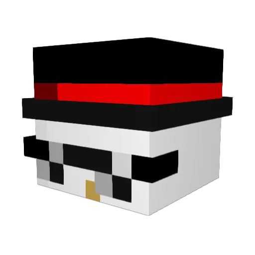 Minecraft-Avatar von Lawtzin: Kopf als 3D-Render