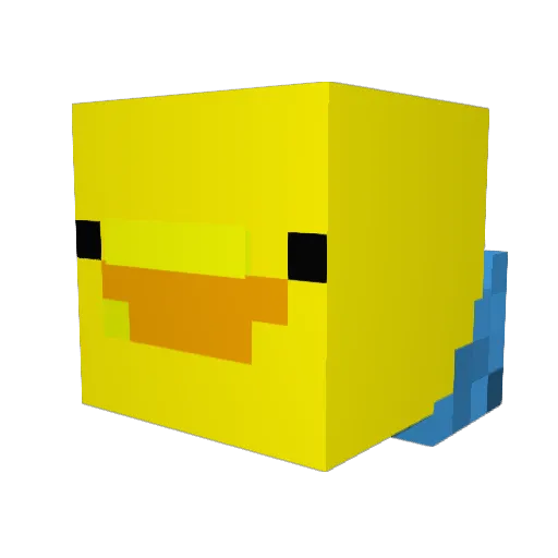 Lax_Bro172 Minecraft avatar head, 3D render