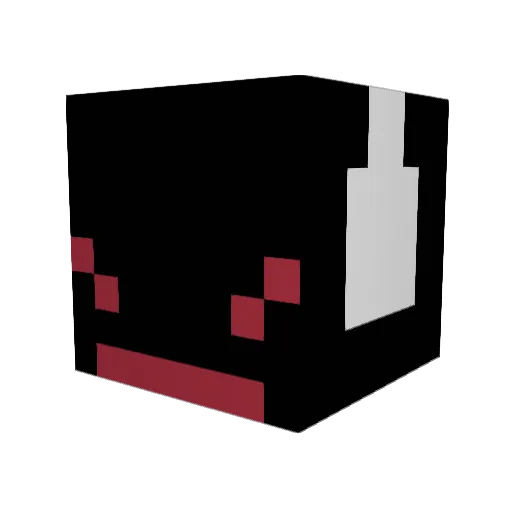 LayTheDeity Minecraft avatar head, 3D render