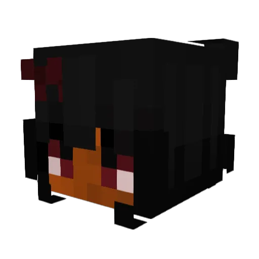 Layla23376 Minecraft avatar head, 3D render