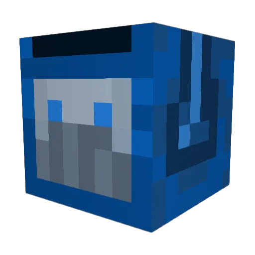 Laylanator17 Minecraft avatar head, 3D render