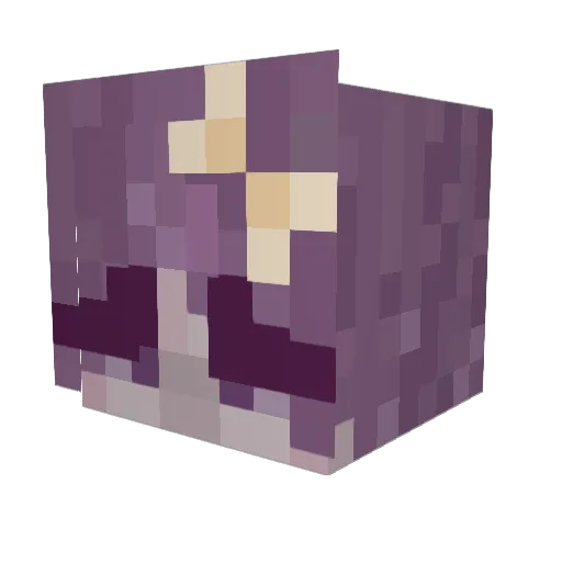 Layna42248 Minecraft avatar head, 3D render