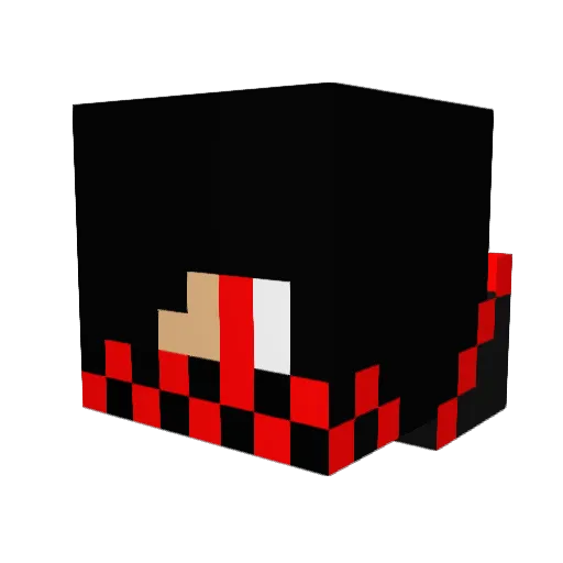 LayneC15 Minecraft avatar head, 3D render