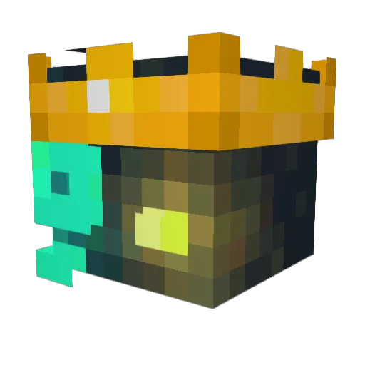 LayneXXXX Minecraft avatar head, 3D render