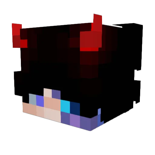 Layneexdd Minecraft avatar head, 3D render