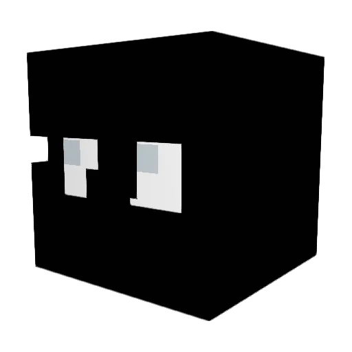 Lazarud Minecraft avatar head, 3D render