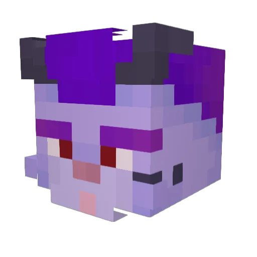 LazarusDreik Minecraft avatar head, 3D render