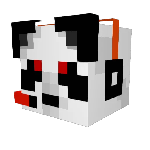 LazarusEffect Minecraft avatar head, 3D render