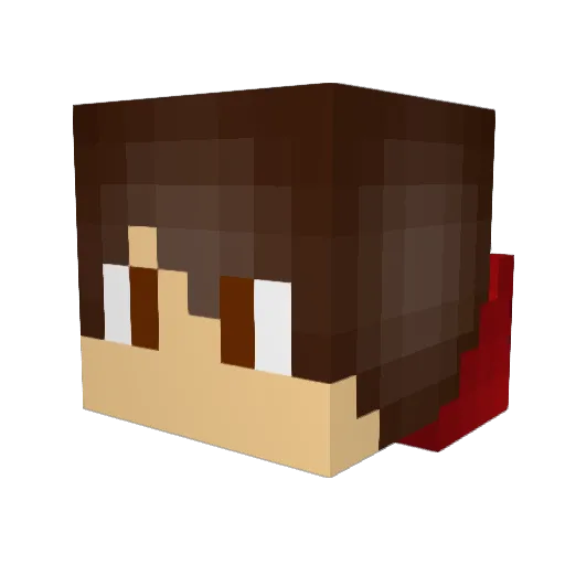 LazeHDS Minecraft avatar head, 3D render