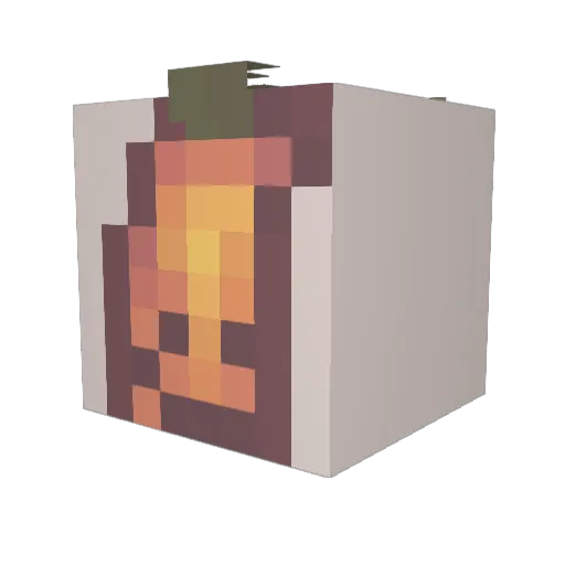 LazerGuidedNuke Minecraft avatar head, 3D render
