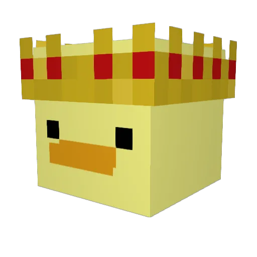 LazerLobster_ Minecraft avatar head, 3D render