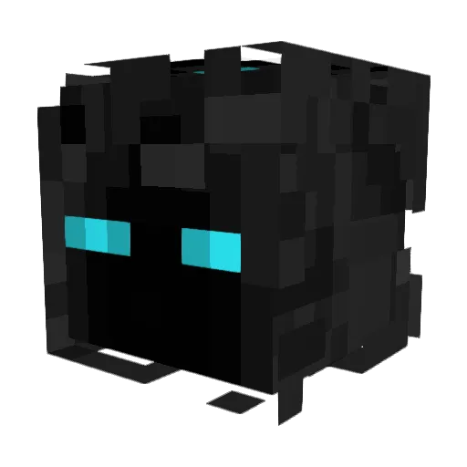 LazerWing9 Minecraft avatar head, 3D render