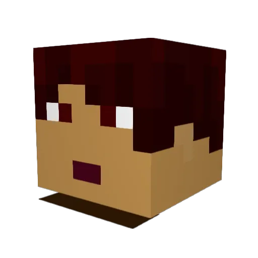 Lazer_Face12 Minecraft avatar head, 3D render