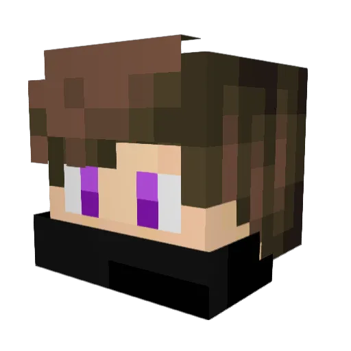 Lazer_P0wer Minecraft avatar head, 3D render