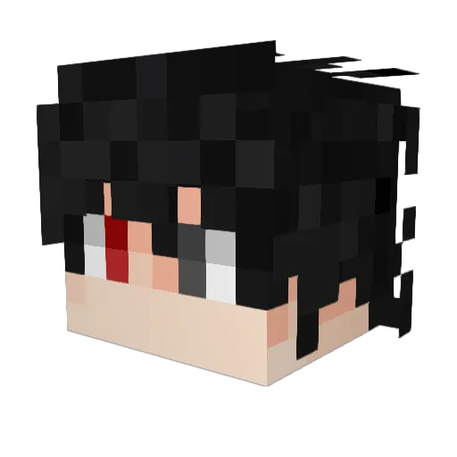Lazio_ Minecraft avatar head, 3D render