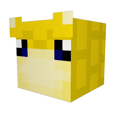 Lazlo_9 Minecraft avatar head, 3D render