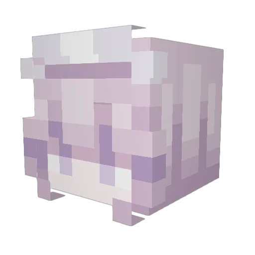 LaznLux Minecraft avatar head, 3D render