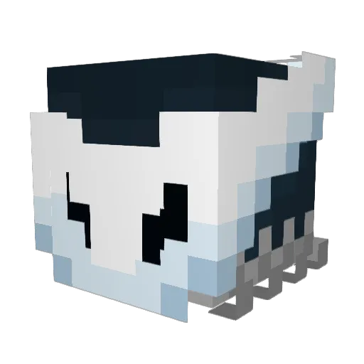 Laztech13 Minecraft avatar head, 3D render