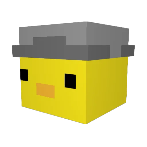 Lazule815 Minecraft avatar head, 3D render