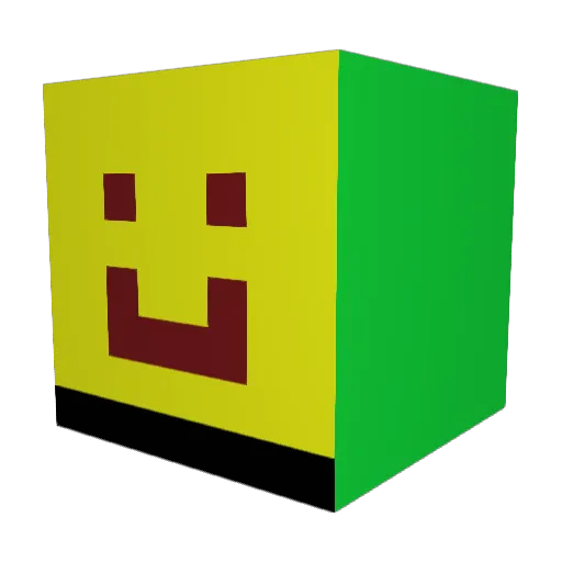 LazyBoy_MC Minecraft avatar head, 3D render
