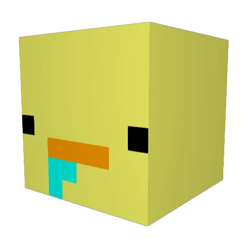 LazyFil Minecraft avatar head, 3D render
