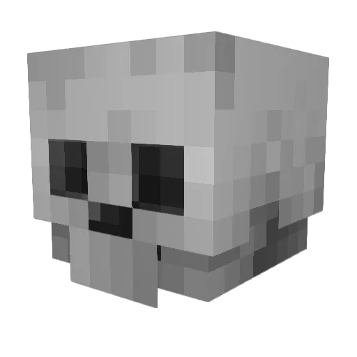 LazyLord27 Minecraft avatar head, 3D render