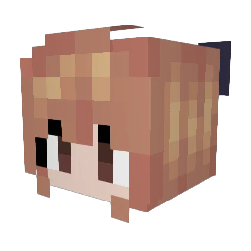 LazySomeDayz Minecraft avatar head, 3D render