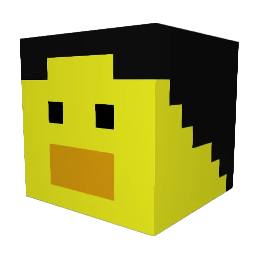 LazySpyder21 Minecraft avatar head, 3D render