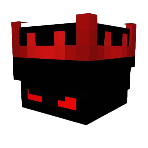 Lazy_Chief_ Minecraft avatar head, 3D render