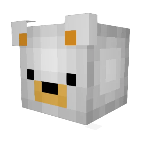 Lazy_KooNn Minecraft avatar head, 3D render