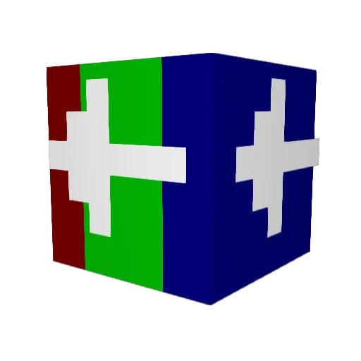 Lazy_Lefty Minecraft avatar head, 3D render