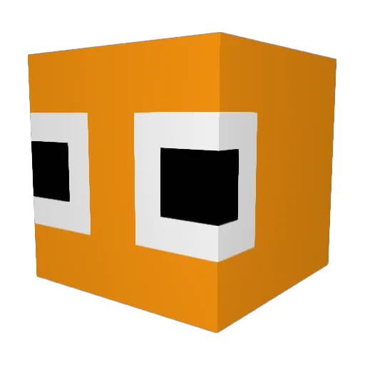 Lazybodybuilder Minecraft avatar head, 3D render
