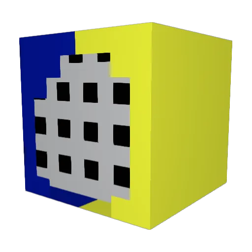 Lazykiller45 Minecraft avatar head, 3D render