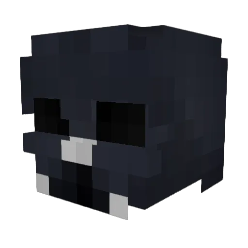 LcNn4 Minecraft avatar head, 3D render