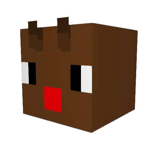 Lczx1411 Minecraft avatar head, 3D render