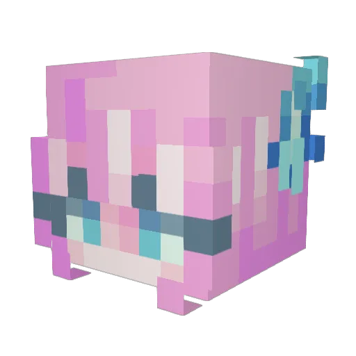 Le0nie Minecraft avatar head, 3D render