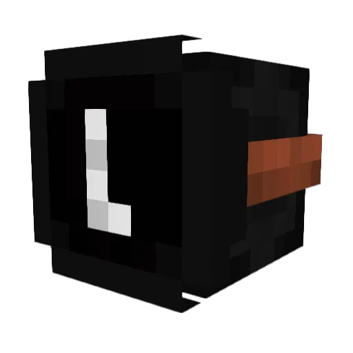 Le4zer_z Minecraft avatar head, 3D render