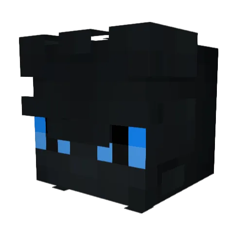 LeAnt68 Minecraft avatar head, 3D render