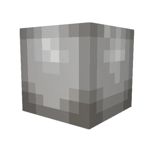 LeBlender Minecraft avatar head, 3D render